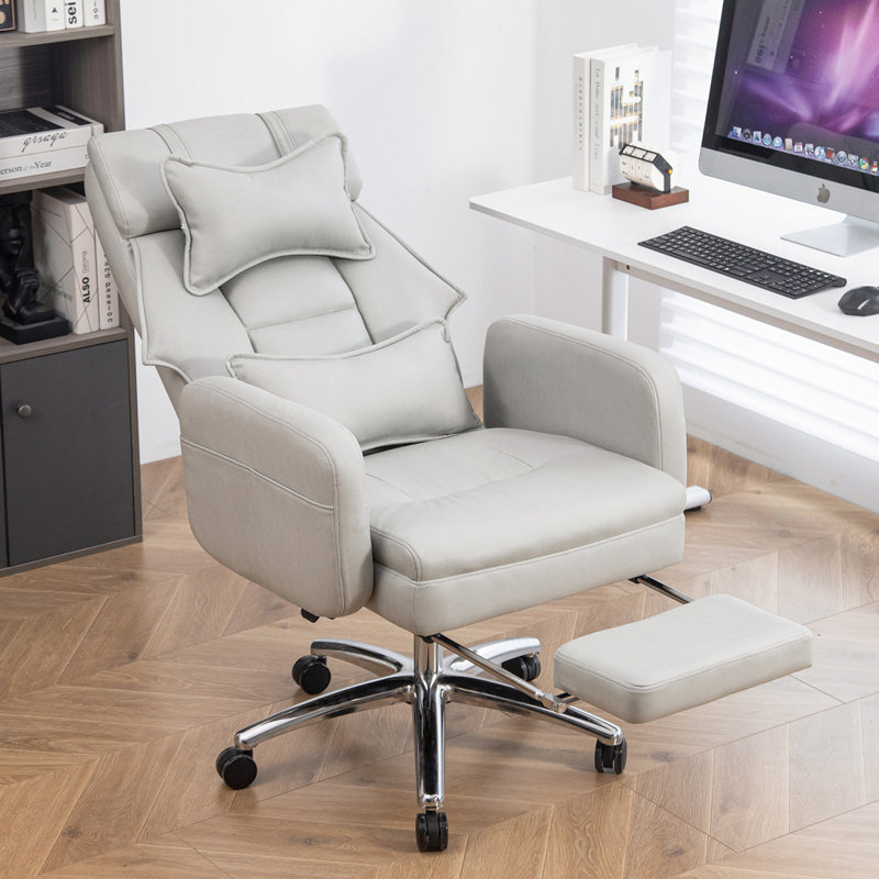 Swivel Ergonomic Office Chair, Gray