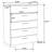 Cayser 5-piece King Bedroom Set White High Gloss-128535044-101019272