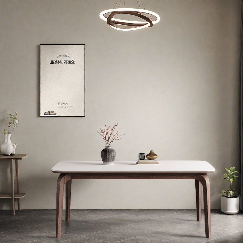 Table de salle à manger Castano, H 29,5 po x L 70,8 po x l 35,4 po