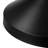 Ladarrell Matte Black 15'' W 1 - Bulb Outdoor Semi Flush Mount