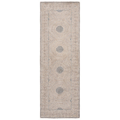 Dejesus Hand Tufted Wool And Cotton With Latex Oriental Rug