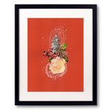 Aurora Nautilus Print by Jenny Brown