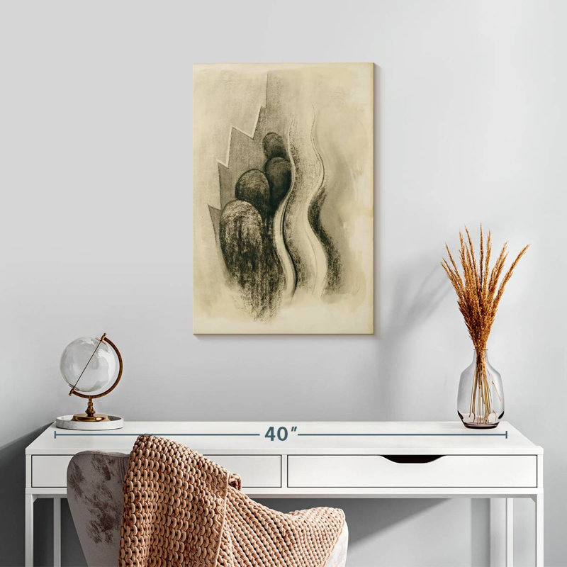 Dessin X III, H 24 po x l 16 po
