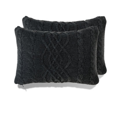 Housse et insert de coussin rectangulaire en acrylique Stavern