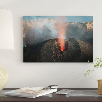 " Strombolian Eruption Of Vent " by Richard Roscoe