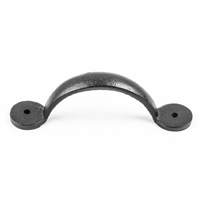 Black Wrought Iron Colonial Style Cabinet Pull Handles Pack of 12