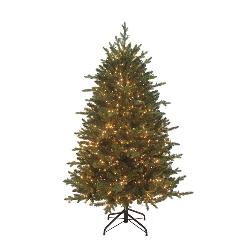 Sapin de Noël artificiel vert 5 pi avec lumières DEL