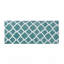Tapis de bain réversible en microfibre touffetée à poils longs (un seul tapis)