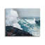 Az-906, impression encadrée "vagues et falaises sur toile" par Winslow Homer-93958081