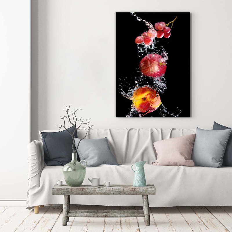 Fruits - Wrapped Canvas Print