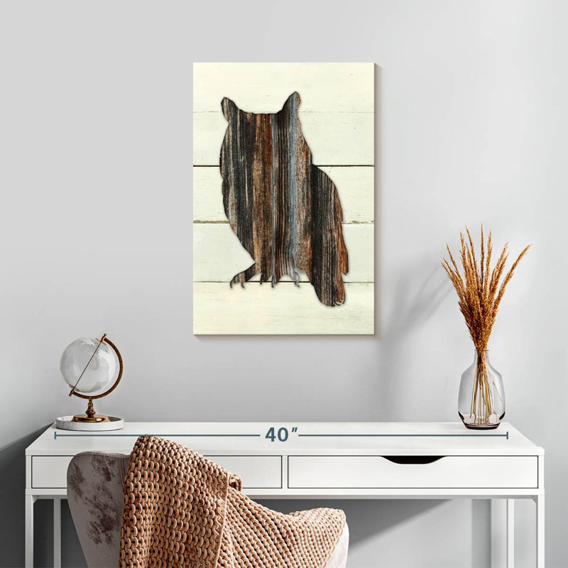Brampt Woodland Owl, 24" H x 16" W