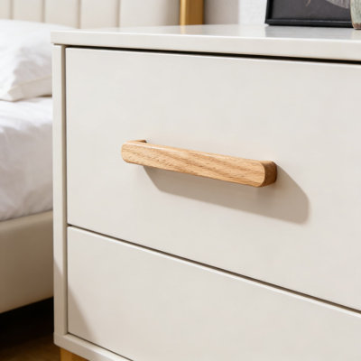Natural Wood Cabinet Pulls, Single Hole Drawer Handles, Modern Round Knobs For Kitchen Cabinets, Wardrobes, And Furniture