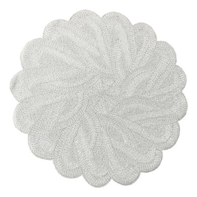 Hand Beaded Braided Circular