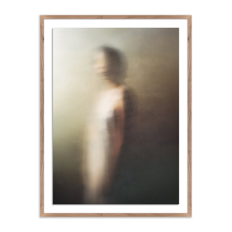 Foggy Dream II Print, 48" H x 36" W x 2.5" D, Dark Brown