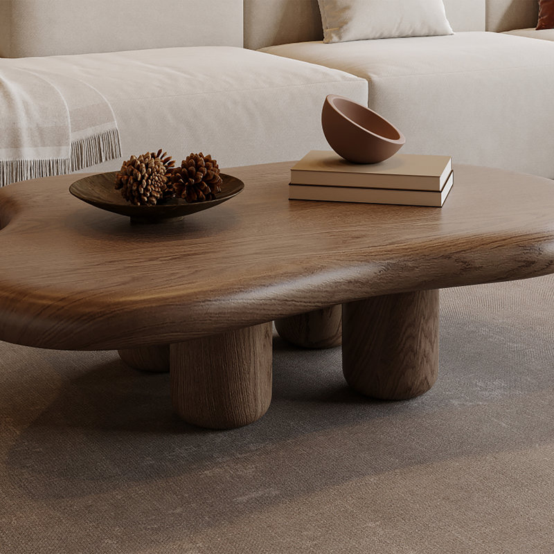 Table basse Babajide, Brun