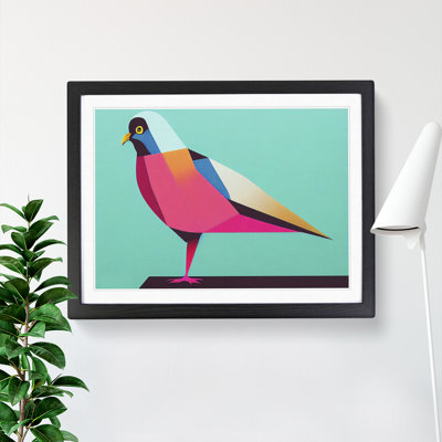 Abstract Pigeon Bird Vol.2 - Framed Print