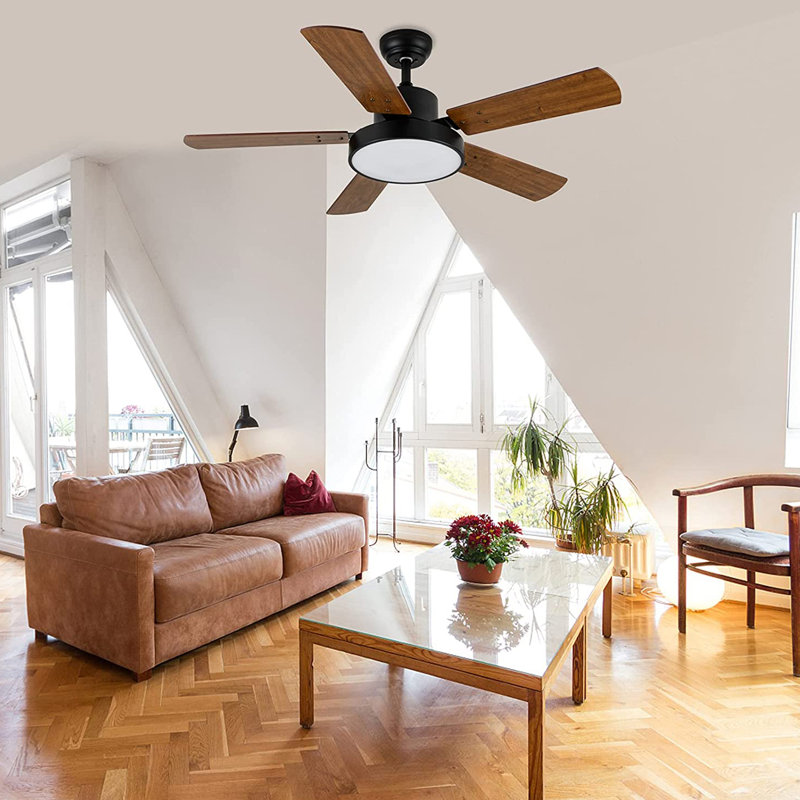 Thar 44'' Ceiling Fan with LED Lights