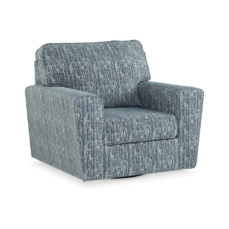 Aurimas Upholstered Swivel Armchair
