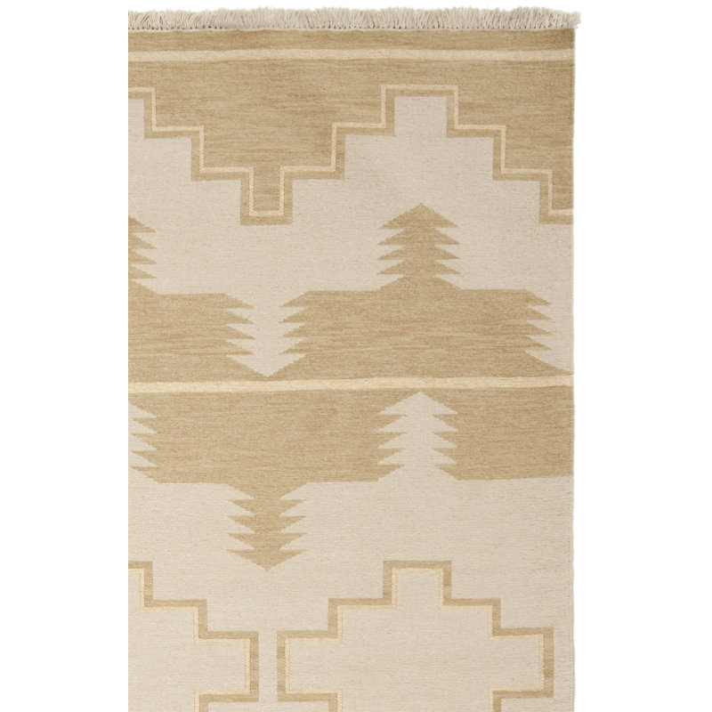 Ralph Lauren Plains Creek Wool Geometric Rug, Rectangle 6' x 9'
