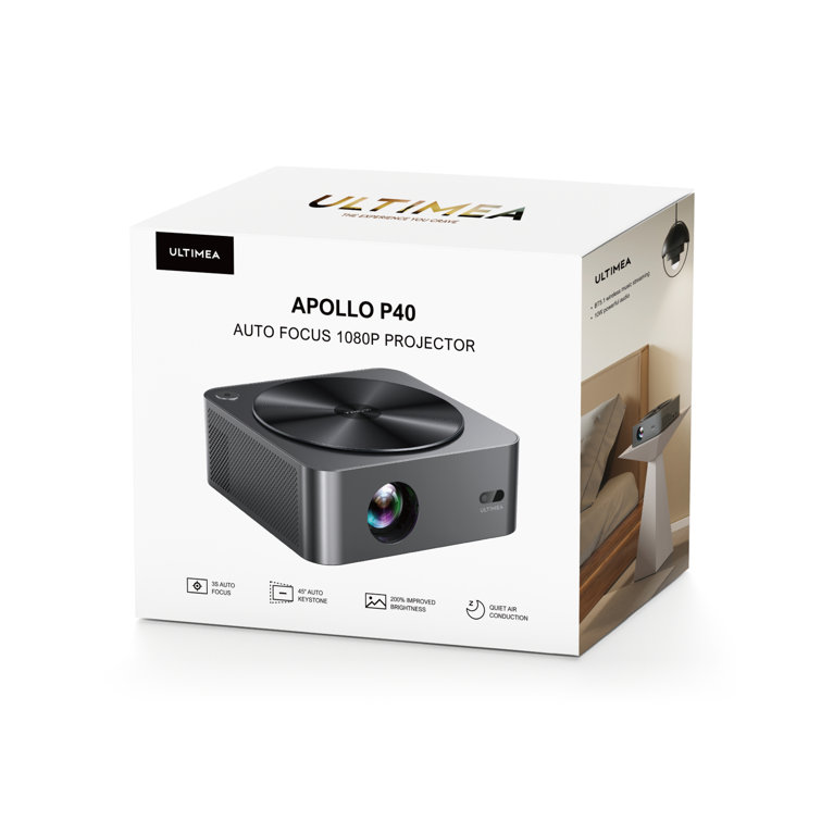 Limited-time deal: [Auto Focus/Keystone] 4K Projector with WiFi 6 and