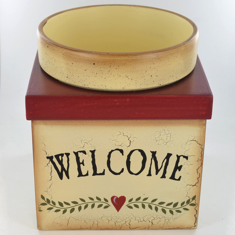 Buskirk Wood Pot Planter