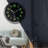 12" Large Luminous Function Numbers And Hands, Silent Non-Tick Quartz Wall Clock, Black