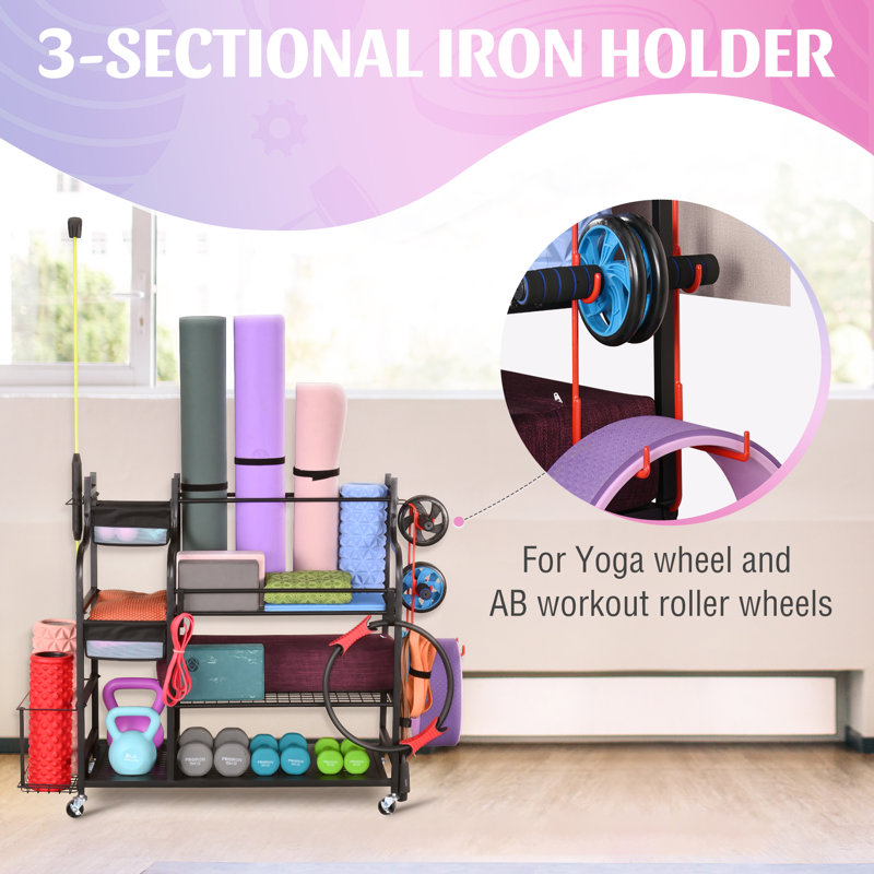 Metal Multi-Use Sports Rack