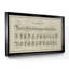 Manuscrit de l'échantillonneur I - Toile encadrée de qualité supérieure - prête à être accrochée-1539959945-1539959944