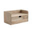 45 cm W Solid Wood Bedside Table