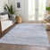 Machine Washable Indoor/Outdoor Christain ACN1250 Sky Rug