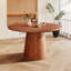 Ensemble de salle à manger 5 pièces Mid-Century en bois massif avec 4 chaises ergonomiques - Compact pour les appartements compacts-960816971