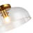 Blakehurst Glass Semi Flush Mount-95320058