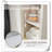 Solid Wood Freestanding Linen Cabinet