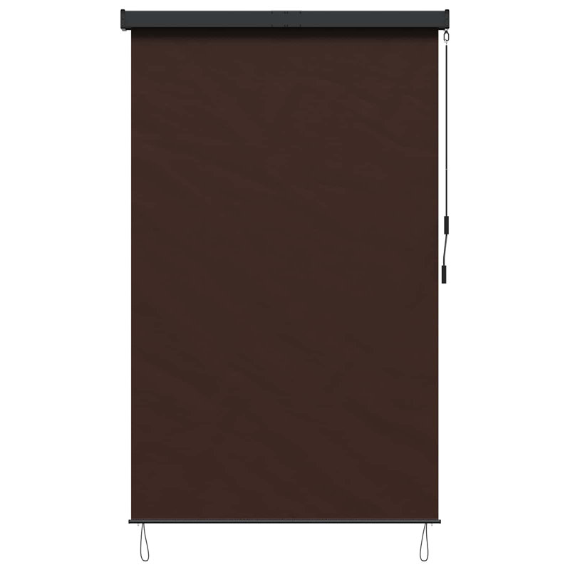 Roller Blind, Brown, 80" W x 250" L