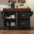 53" Large Kitchen Island with 3.5" Thick Desktop-451308186
