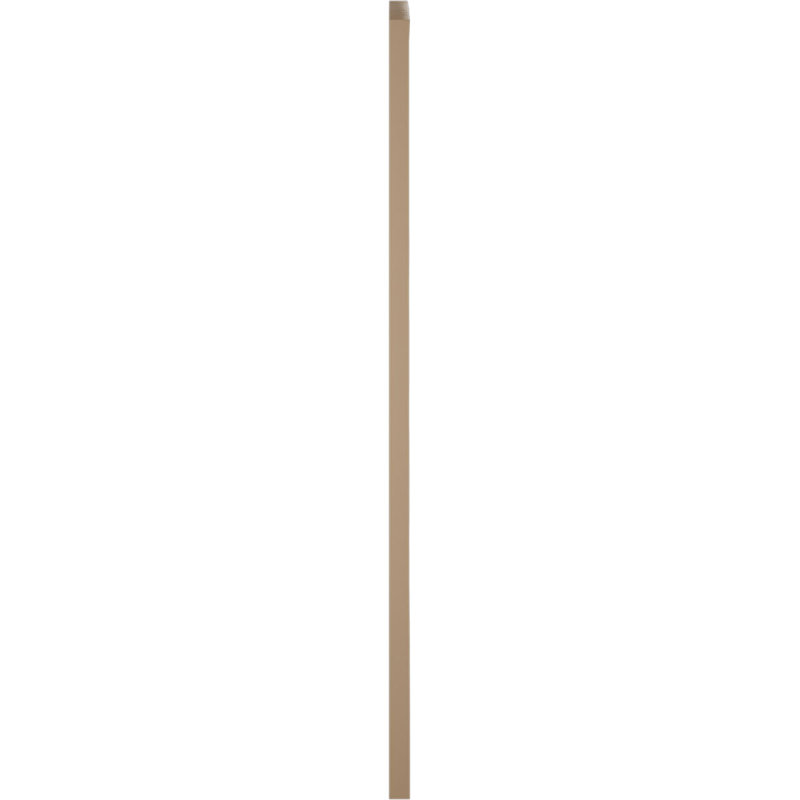 Timberthane deux panneaux plats égaux avec volets elliptiques en faux bois (par paire), 15", 30"