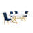 Benzino Trestle Dining Set-1025142341-1025142343-1025224444