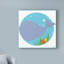 « wally the baleine », art sur toile-33522451