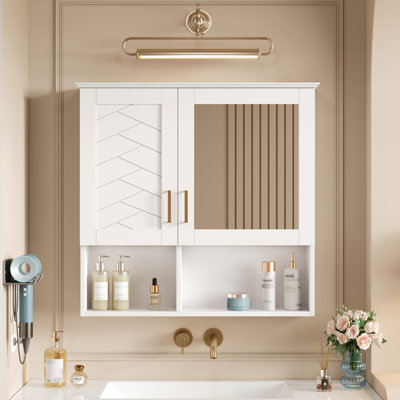 Armoire de toilette 2 en 1