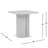 Flickinger 22" Square Pedestal Side Table