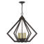 Lustre géométrique à 6 lumières Buckeys-238138116