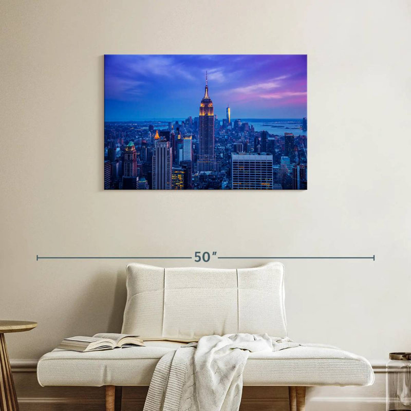 Lilie Dusky Empire State Building, H 24 po x l 36 po