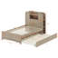 Structure de lit simple avec lit gigogne Manhattan-548837628