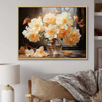 " White Affodils Romantic Impression II "