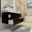 Meuble-lavabo mural simple de 42 po Carnetta-1787990766