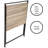 Gregoy Metal Base Writing Desk