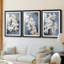 FLORAL Series CLxxxx - Impression encadrée sur mesure de qualité supérieure - 3 pièces-366861695