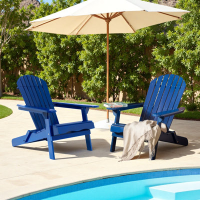 Woking Foldable Outdoor Adirondack Set