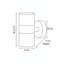 Fyfe 2 - Bulb Outdoor Flush Mount-714630007-714629960