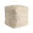 Birzer Modern Farmhouse Solid Hand-Braided Jute Ottoman Pouf-101548650